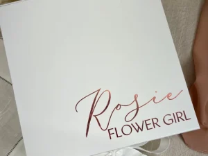 Flower Girl Box